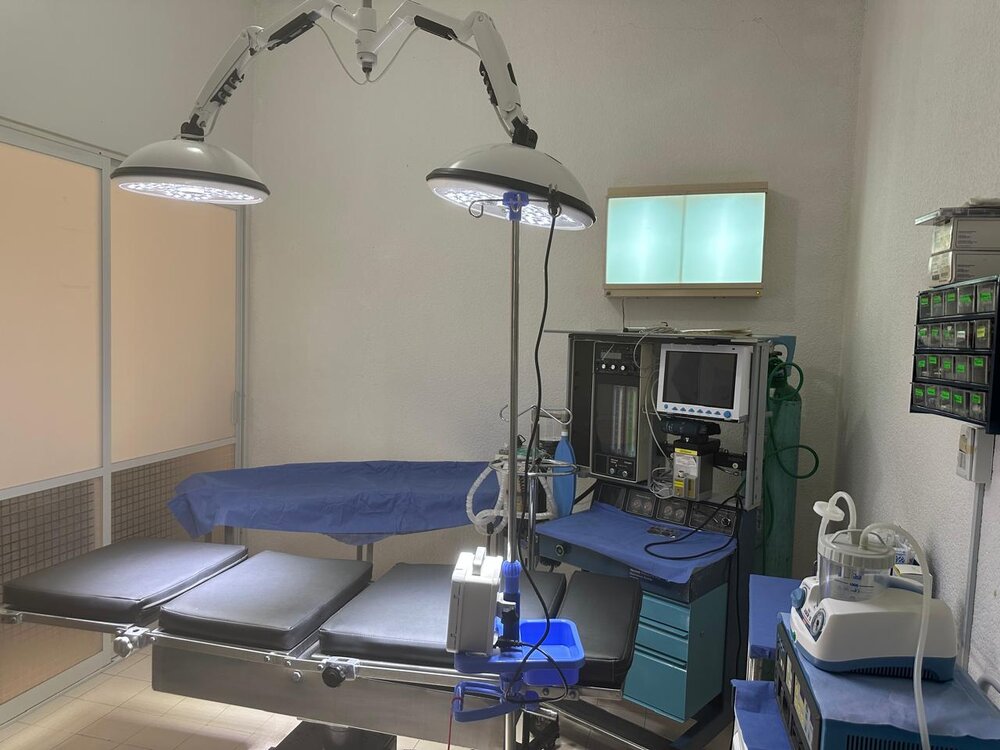 Quirófano de la Unidad Médica Quirúrgica Zamiled
